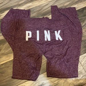 Pink Victoria Secrets Yoga pants